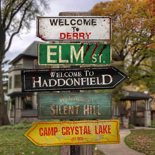Miniatura 18 de flinelife Cartel de Elm Street, 16x6, Colección de Carteles de Terror - Perfecto para Amantes de las Películas de Horror