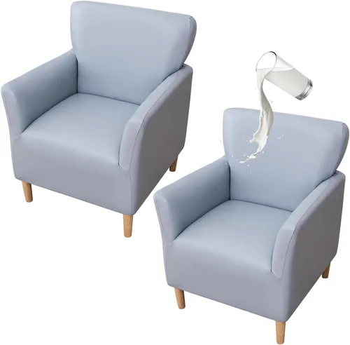 Miniatura 13 de FUANGUI Funda para Sillón de Banquete con Brazos Fundas para Sillas Elásticas Funda para Sillón Club Funda Suave para Sillón Sofá Cubiertas 03
