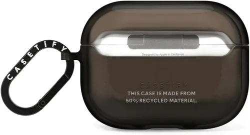 Miniatura 2 de CASETiFY Impact Airpods Pro (3ª) - Funda con anillo, color negro