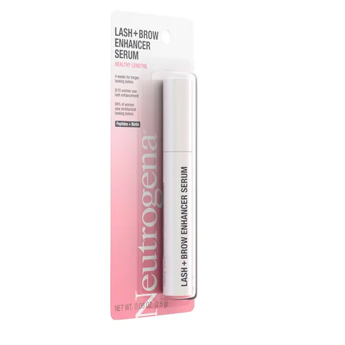 Miniatura 3 de Neutrogena Suero saludable para pestañas y cejas para adultos unisex formulado con biotina y péptidos; suero nutritivo y acondicionador para mejorar