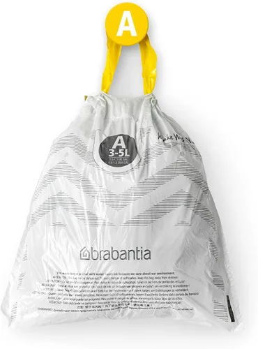 Miniatura 5 de Brabantia – Bolsas de basura, 0,7 Galón/3 litros, tamaño A – 311727.
