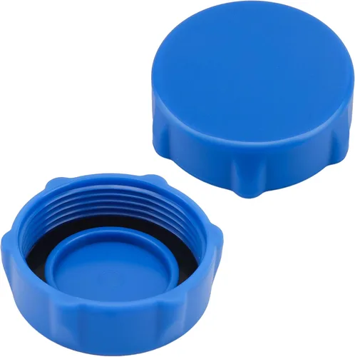 P01006 - Cubierta de válvula de drenaje compatible con piscinas Coleman P6H1158ASS16 y Bestway, cubierta de válvula de drenaje de piscina, azul