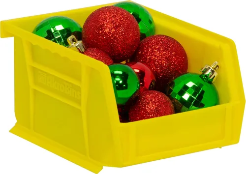Miniatura 29 de Akro-Mils 30210 AkroBins contenedores de plástico para almacenamiento, se pueden colgar y son apilables, (5 x 4 x 3 pulgadas), color rojo, 6