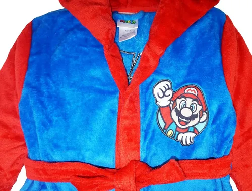 Miniatura 2 de SUPER MARIO Bata de peluche para niños
