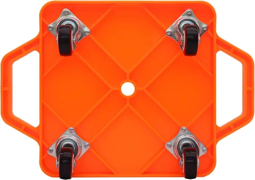 Miniatura 5 de Tabla de sentarse para niños con ruedas universales – Scooter de plástico de seguridad para niños de 6 a 12 años – Scooter deportivo manual con asas