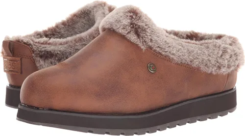 Miniatura 7 de Skechers Keepsakes-R E M Shootie con forro de piel sintética y pantuflas de espuma viscoelástica
