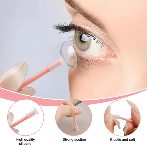Miniatura 3 de Herramienta para quitar lentes de contacto, 15 piezas, juego de estuche de herramientas de extracción de contacto, pinzas de contacto portátiles
