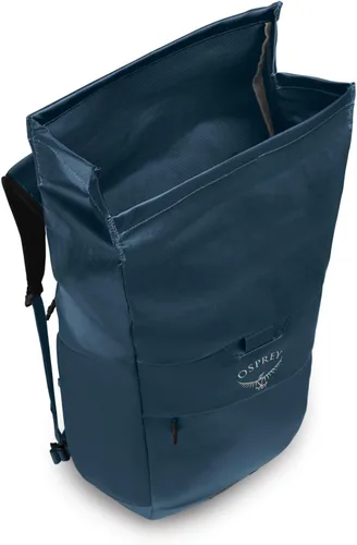 Miniatura 4 de Osprey Mochila para portátil Transporter con tapa enrollable, color azul Venturi Venturi Azul