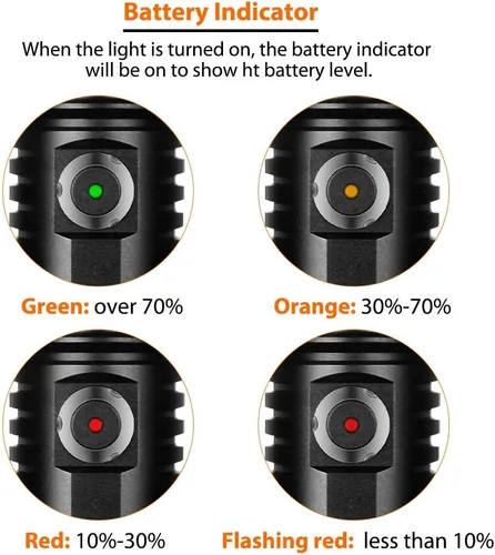 Miniatura 4 de ORCATORCH D530V - Luz de video de buceo de 1000 lúmenes, ángulo de haz de 120 grados, luz de fotografía de buceo bajo el agua de 492.1 ft con Luz