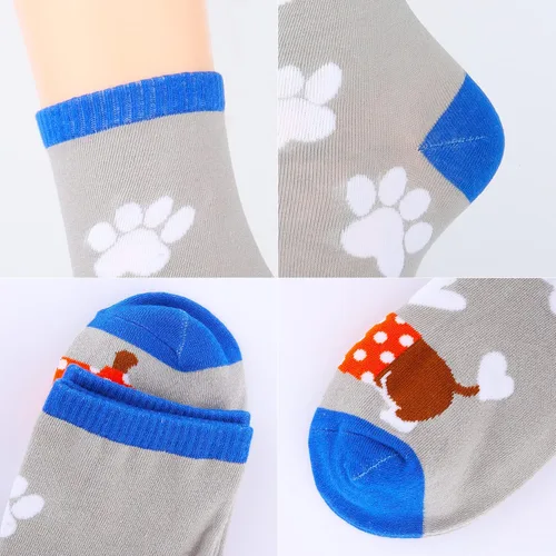 Miniatura 3 de Jeasona Calcetines lindos para mujer, diseño de perro salchicha de pollo, abeja, erizo, panda, regalos para mujer