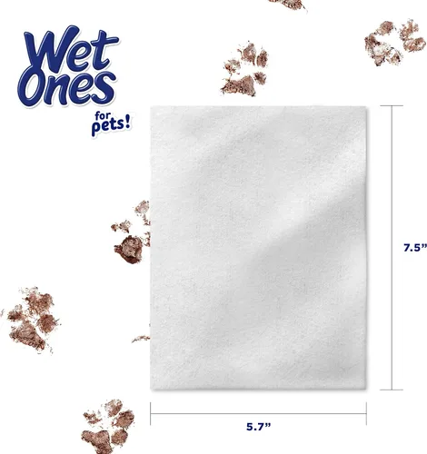 Miniatura 5 de Wet Ones Toallitas multiusos para perros con aloe vera para mascotas, 50 unidades, paquete de 3, toallitas para perros para todos los perros