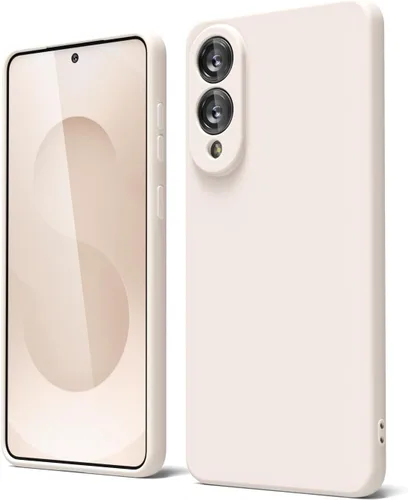 Miniatura 391 de oakxco Funda para teléfono Samsung Galaxy S21 Ultra con agarre de silicona líquida, bonita funda delgada y delgada de goma suave de TPU lisa