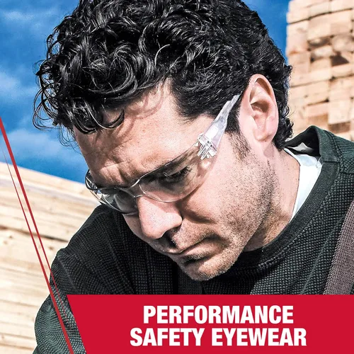 Miniatura 6 de Lentes de seguridad transparentes y envolventes Radians, resistentes a los arañazos, de talla única
