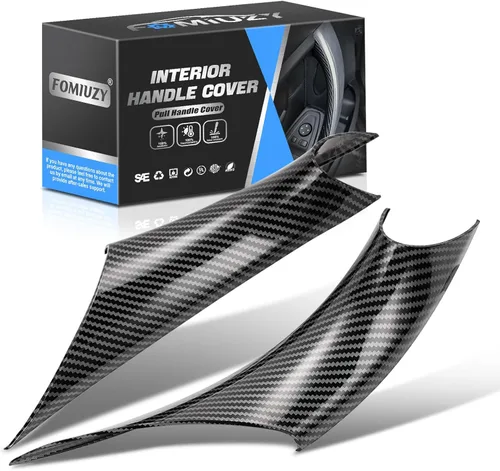 Miniatura 11 de Cubierta de agarre para manija de puerta interior trasera para BMW 320, 328, 330, 335, M3 F30/F31/F34/F80 Serie 3 2012-2018 y 418, 420, 428, 430