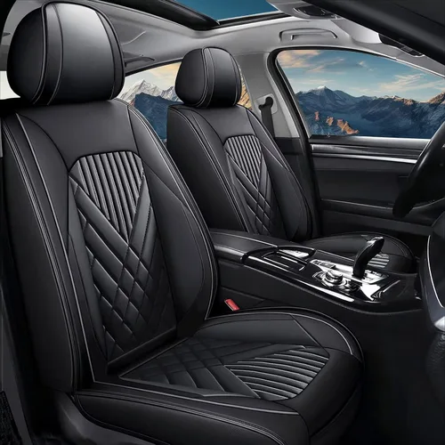 Miniatura 11 de TTX LIGHTING Juego completo de fundas de asiento de automóvil para Kia Sorento 2007-2026, funda protectora impermeable de piel sintética, compatible