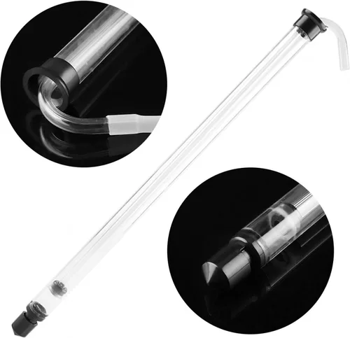 Miniatura 5 de Alvinlite Kit de fabricación de filtros de botella de vino de mini sifón automático, suministros de manguera de sifón para cerveza y vino 01