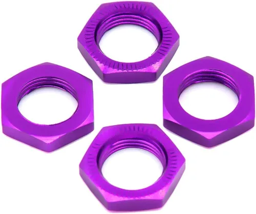 Miniatura 3 de 4pcs 17mm Wheel Hex Nuts Mount 4pcs for RC 1/5 TRAXS X-maX 77086-4 HSP RC Car - (Color: 4pcs)