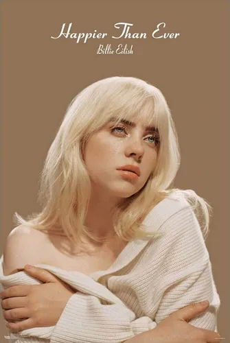 Miniatura 5 de Carteles de Scorpio Billie Eilish - Póster Mini de Happier Than Ever - Oficialmente Licenciado - 28 cm x 43 cm