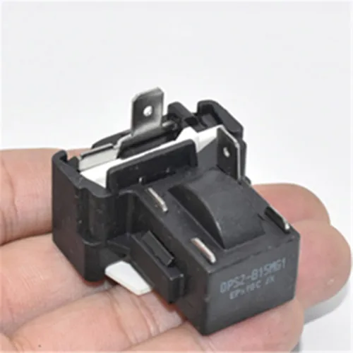 Miniatura 2 de Juego universal de 1 pin para refrigerador PTC + protector de sobrecarga de mariposa para refrigerador Midea Swan Juego de 1 pin
