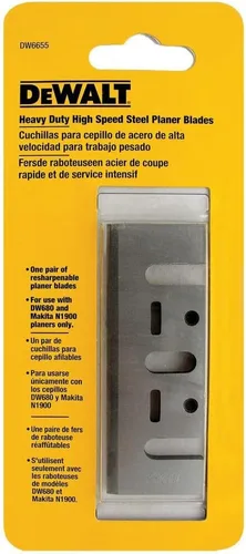 Miniatura 5 de DEWALT Cuchillas cepilladoras, alta velocidad, acero (DW6655)