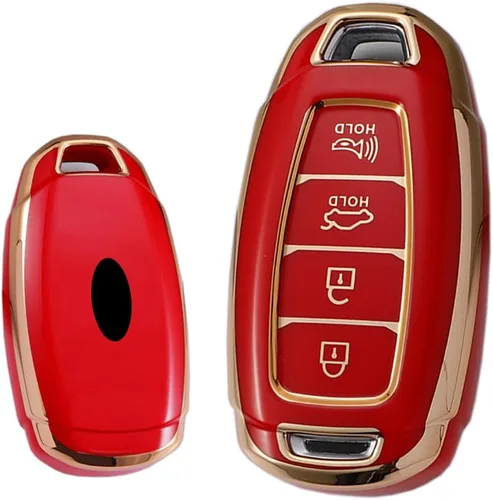 Miniatura 13 de ontto Funda protectora inteligente para llave de coche de 4 botones para Hyundai