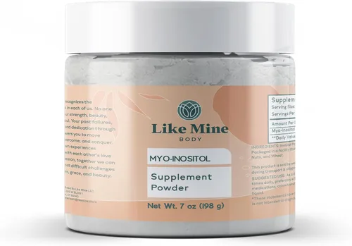 Like Mine Mio-inositol (7 oz) Vitamina B8, puro ingrediente único sin rellenos, aditivos