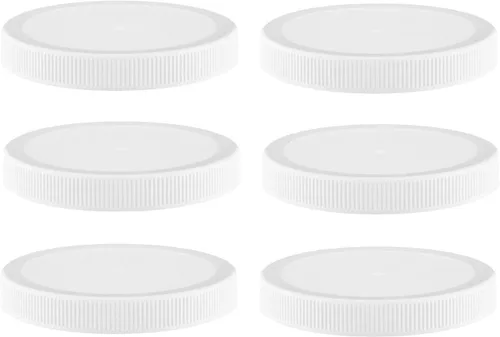 Miniatura 3 de Aquanation Plástico seguro de grado alimenticio (PP) de 4.331 in, tapas de conservas de fermentación de boca ancha, tapas de envase de plástico