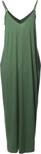 Miniatura 2 de Vestido largo casual con correa ajustable y bolsillos laterales para mujer