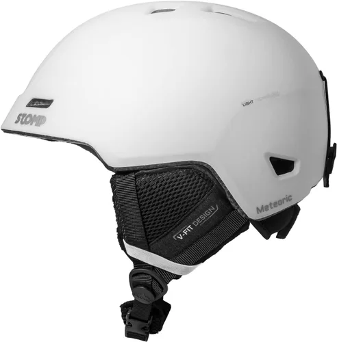 Miniatura 7 de STOMP Casco deportivo de esquí y snowboard para hombres y mujeres con forro extraíble y lavable y almohadillas para los oídos, certificado CE y ASTM