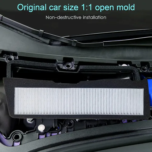 Miniatura 4 de Filtro de aire de cabina Freairpilot FAP-0005, repuesto para Tesla Model 3 (externo) 2021-2024.