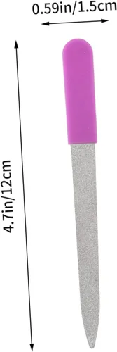 Miniatura 7 de Beavorty Limas de uñas de acero, pulidor de uñas, herramientas de uñas, lima de uñas, herramientas de manicura, tableros, lima de uñas, pulidor