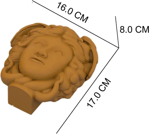 Miniatura 6 de Grainrain Molde de vela geométrica de silicona 3D arte abstracto moderno jabón cera resina molde cabeza súper grande (F18-G103)