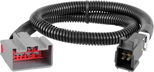 CURT 51436 Arnés de cableado eléctrico del controlador de freno de remolque de enchufe rápido, seleccione Ford F150, F250, F350, F450, F550 Super