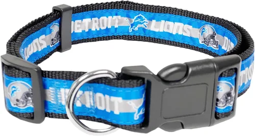 Miniatura 19 de Pets First Collar para perro de la NFL 32 equipos NFL disponibles en 4 tamaños. Collar de PET NFL resistente, fuerte y duradero. Equipo de fútbol