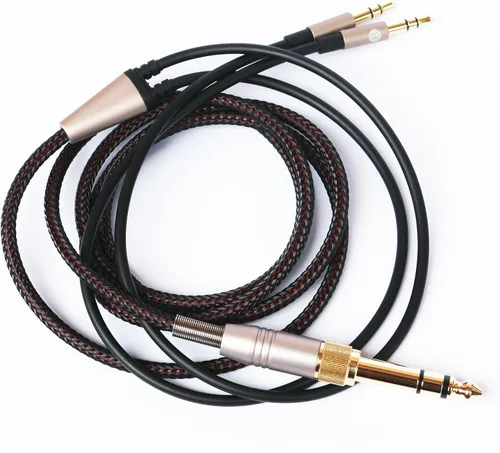 Miniatura 8 de Cable de repuesto compatible con Hifiman HE400S, HE-400I, HE-400i (puerto doble de 0.098 in), HE560, HE-350, HE1000, HE1000 V2 auriculares de 0.138