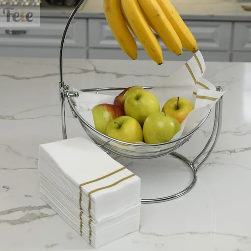 Miniatura 7 de Toallas de mano de papel para baño, toallas de invitados con sensación de lino, cena formal, aniversario, servilletas para mesas, habitaciones