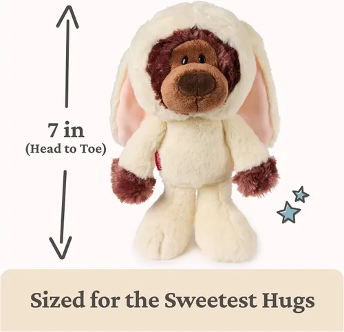 Miniatura 5 de GUND Philbin Bunny - Oso de peluche prémium con disfraz de conejo de Pascua, animal de peluche para edades de 0 años en adelante, 10 pulgadas