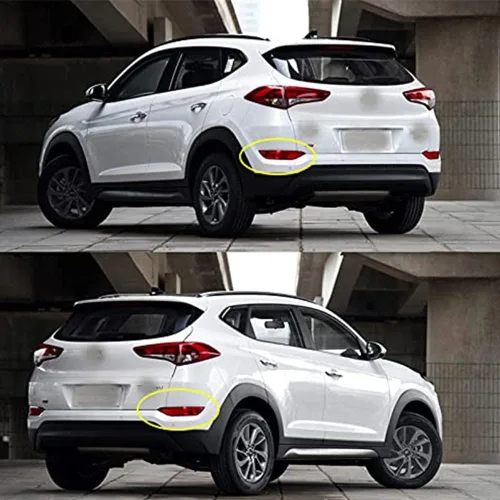 Miniatura 8 de Conjunto de Luz Trasera LED - Compatible con Hyundai Tucson 2015-2017, Reflector de Parachoques, Luces de Conducción, Freno, Antiniebla