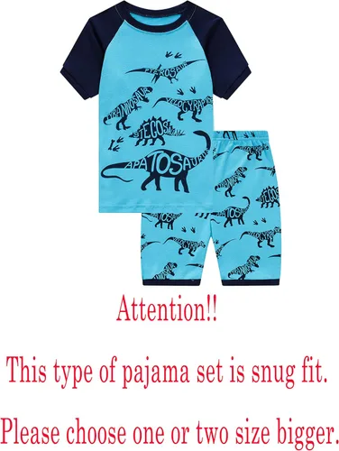 Miniatura 2 de Pijama Family Feeling para niño, conjunto de pijama con short, 100% algodón