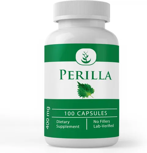 PURE ORIGINAL INGREDIENTS Perilla, (100 cápsulas) siempre puro, sin aditivos ni rellenos, verificado por laboratorio