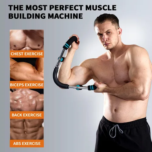 Miniatura 2 de HOTWAVE Twister Arm Trainer, Adjustable Chest & Arm Exerciser for Men Women, Portable Home Fitness Equipment Kit for Upper Body Muscle Strength Kit