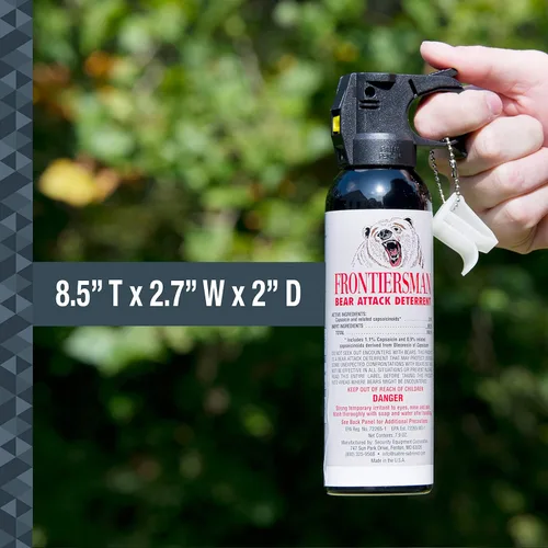 Miniatura 3 de SABRE - Espray contra osos de 7.9 oz (opciones de funda y opciones de paquete con varias piezas) Máxima fuerza y barrera protectora más grande