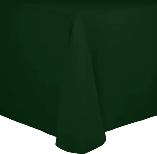 Miniatura 23 de Ultimate Textile Cotton-Feel - Mantel ovalado de poliéster hilado resistente a las manchas y a las arrugas, lavable a máquina, color berenjena, 1