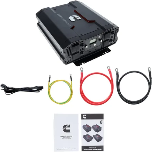 Miniatura 3 de Cummins 3000 vatios inversor de onda sinusoidal modificada para camiones Inversor 12 voltios a 110 voltios Cuatro salidas de CA Dos puertos USB