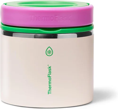 Miniatura 13 de ThermoFlask - Frasco de comida aislado de doble pared de 12 onzas, Rosa Arenisca