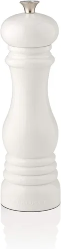 Molinillo para sal de Le Creuset of America, 8 pulgadas, color blanco, Tradicional, Blanco