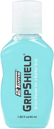 2Toms GripShield, Non-Sticky Grip Enhancer, Dry Grip Solution for Sweaty Hands, Tennis, Pickleball, Golf, Pole Dancing, and Gaming
