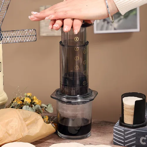 Miniatura 4 de 1000 PIEZAS Filtros de Café Sin Blanquear Papel de Filtro de Café Sin Blanquear Filtros Redondos para Cafetera Compatibles con Filtros de Café y Té