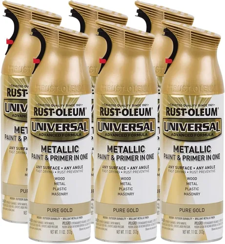 Miniatura 104 de Rust-Oleum 247567 Pintura en aerosol martillada universal para todas las superficies, 12 onzas, cobre (paquete de 2)