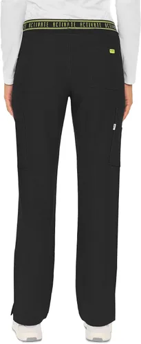 Miniatura 2 de Med Couture - Pantalón de yoga de dos bolsillos para mujer, pantalón de uniforme.